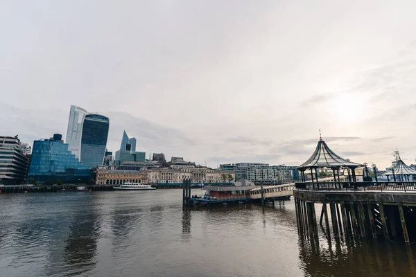 Londen Verenigd Koninkrijk 2020 Drukke Omgeving Populaire Bestemming Leeg Als — Stockfoto