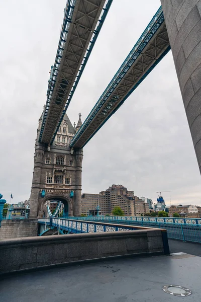 Londres Reino Unido 2020 Área Movimentada Londres Destino Popular Vazio — Fotografia de Stock