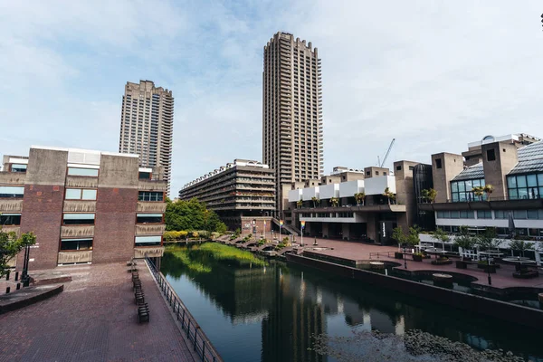 Londres Royaume Uni 2020 Barbican Area People Self Isolate Covid — Photo