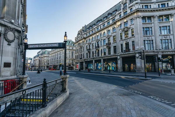 London 2020 London Busy Area Popular Destination Empty People Self — Stock Photo, Image