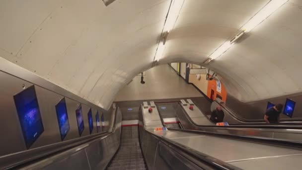 London 2020 London Busy Area Popular Destination Empty People Self — Stock Video