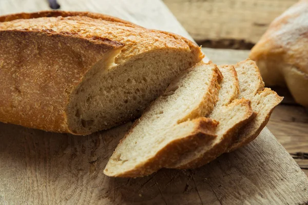 Organic homemade bread for breakfast. — Stock Photo, Image