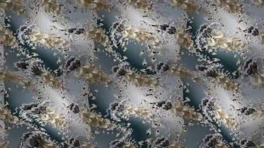 Desen gri deformasyon hareket kompozisyon