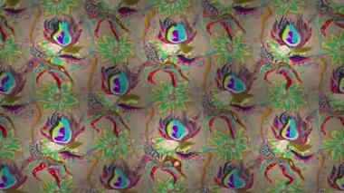 Döngü hareket görüntüleri kompozisyon