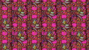 Hareketli görüntüleri döngü kompozisyon