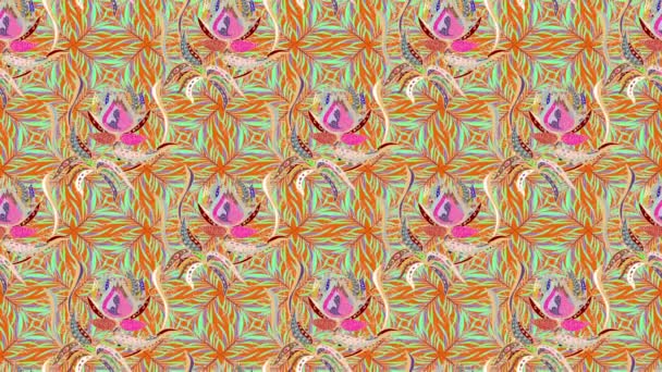 Boucle de mouvement composition vidéo 