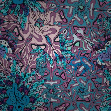 Sınır Hint desenli patten. Kartvizit arka plan boyama kitabı, zemin, tekstil, tebrik için kullanılabilir. Etnik Mandala havlu. Sorunsuz süsleme yazdırma. Kına stil vektör.