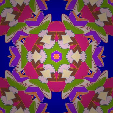 Vektör mandala tavus kuşu tüyü ile. Dekoratif renkli folyo ile soyut oryantal mandala çerçeve. Tasarım moda afiş, kapak, için kaydetmek tarihi bildirimi kartı, düğün ya da doğum günü partisi davetiyesi.