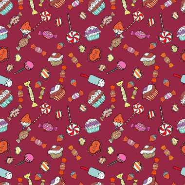 Soyut süper sevimli ve ilginç bir resim.