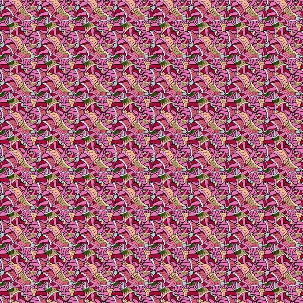 Текстура Тла Шпалери Тема Чорного Рожевого Фіолетового Кольорів Абстрактний Етнічний — стоковий вектор
