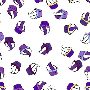 Soyut süper sevimli ve ilginç bir resim.