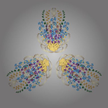 Düz kar karalama ikonları, yılbaşı afişi için kar taneleri silueti, kartlar. Yeni yıl kar tanesi. Gri, sarı ve mavi renkler üzerine şirin soyut kar tanesi vektör tasarımı.