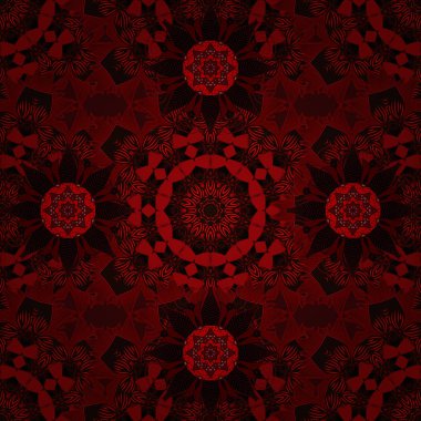 Klasik çiçek desenli. Yumuşak pamuk tasarımı. Yumuşak fayans. Vektör kabarık dokusu. Paketleme, tekstil ve eskiz için kusursuz çiçek arkaplanı.