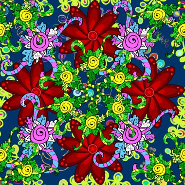 Soyut süper sevimli ve ilginç bir resim.