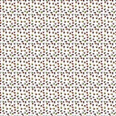 Elle çizilmiş renksiz, kapkekleri olan, beyaz, gri ve kahverengi renkli desenler. Vektör çizimi. Tatlı tasarımı.