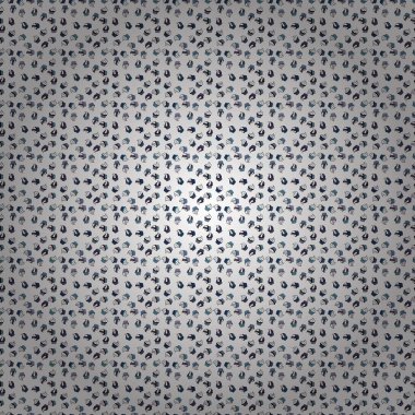 Vektör çizimi. Paket kağıdı. Keklerle kusursuz. Mavi, beyaz ve siyah afiş tasarımı için.