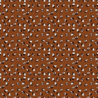 Sweets arka plan tasarımı. Vektör çizimi. Kusursuz desenli, tatlı kek desenli. Siyah, beyaz ve kahverengi hakkında güzel bir doğum günü geçmişi var..