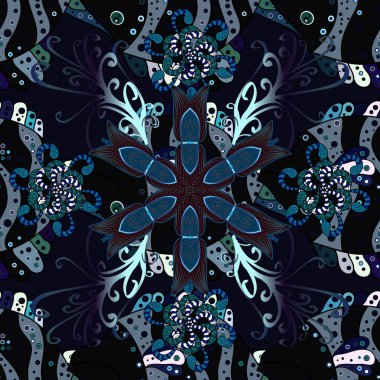 Klasik tropikal doğal elementlerin suluboya seti. Egzotik çiçekler, mavi, nötr ve siyah renkler üzerine botanik, parlak klasik doğa. Vektör illüstrasyonu.