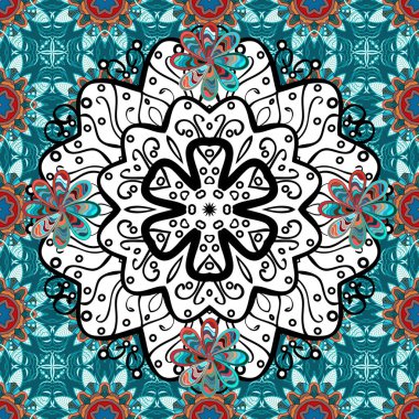 Kağıt vektörünü sarmak için güzel bir model. Renklere mavi, beyaz ve siyah karalamalar. Şirin bir arkaplan çiz.