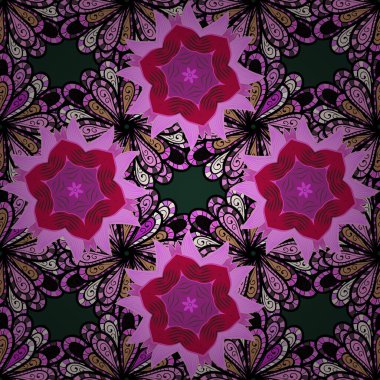 Dekoratif renkli folyolu soyut oryantal mandala çerçevesi. Tavus kuşu tüylü vektör mandala. Moda afişi için tasarım, kapak, tarih kartı, düğün ya da doğum günü partisi davetiyesi.