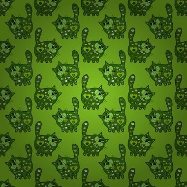 Soyut süper sevimli ve ilginç bir resim.