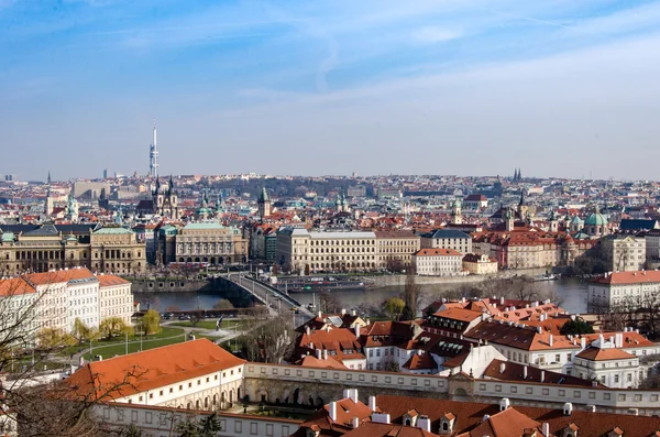 View over Prague — Stockfoto