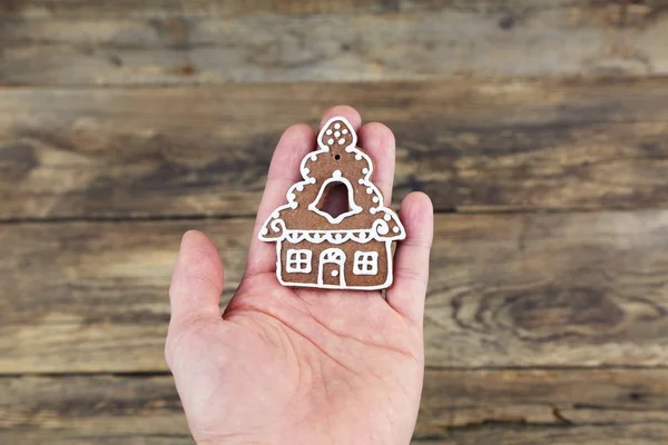 Galleta de jengibre de Navidad — Foto de Stock