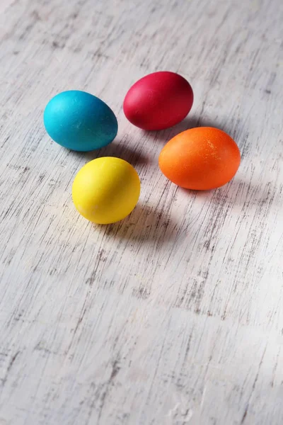 Oeufs colorés de Pâques — Photo