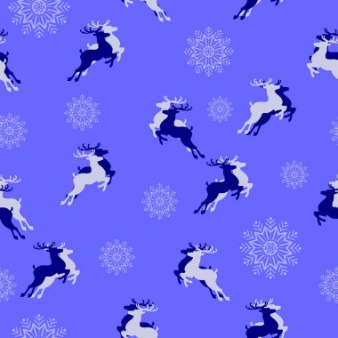 Noel seamless modeli. Noel simgeler. Vektör çizim