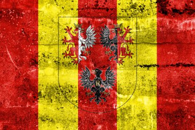 Lodz Voyvodalığı ile arması, Polonya bayrağı