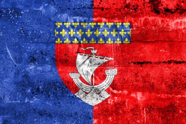 Paris bayrakla arması (arma sadece), Fransa