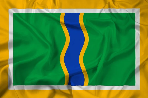 Флаг Андорры-ла-Веллы — стоковое фото