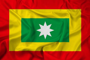 Barranquilla, Kolombiya bayrağı sallayarak