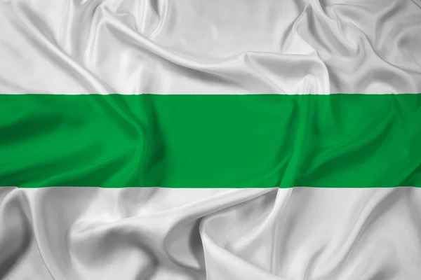 Waving Flag of Groningen, Netherlands — Stock Photo, Image