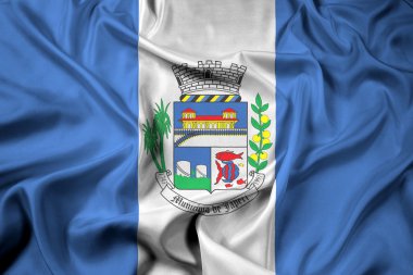 Japeri bayrağı, Rio de Janeiro devlet, Brezilya sallayarak