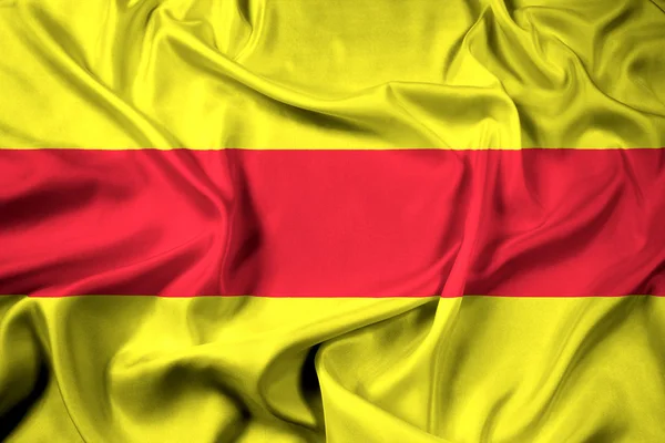 Waving Flag of Pasaje, Ecuador — Stock Photo, Image