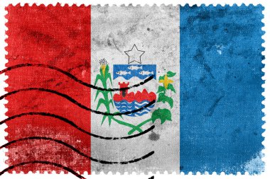 Alagoas devlet, Brezilya, eski posta pulu bayrağı