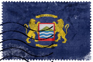 Arica, Chile, eski posta pulu bayrağı