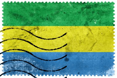 Bandung, West Java, Endonezya, eski posta pulu bayrağı