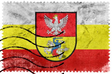 Bialystok, Polonya, eski posta pulu bayrağı