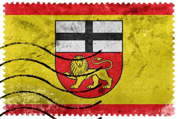 Bandeira de Bonn, Alemanha, antigo selo postal — Fotografia de Stock