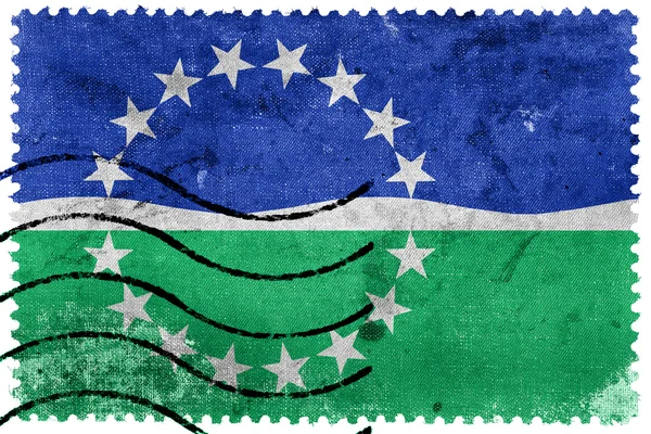 ハンプトン ・ ローズ、バージニア州、米国、古い切手の旗 — ストック写真
