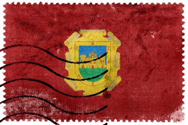 La Serena, Şili, eski posta pulu bayrağı