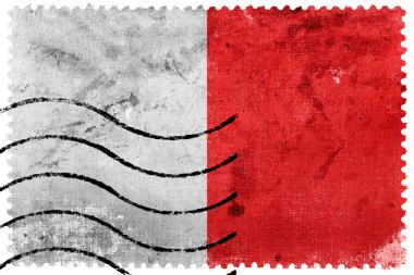 Mdina, Malta, eski posta pulu bayrağı