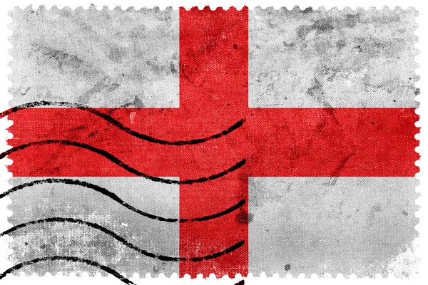 Flagge von Mailand, Italien, alte Briefmarke — Stockfoto