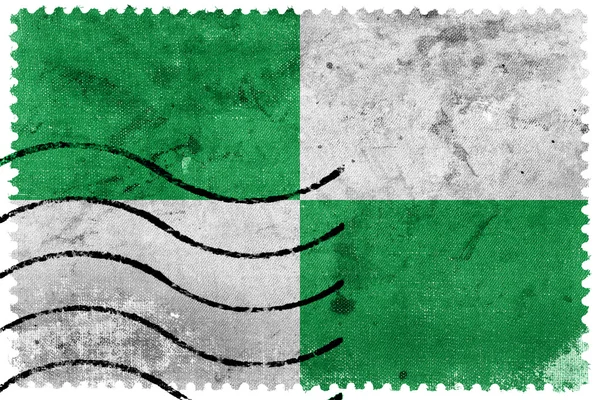 Drapeau de Ocana, Colombie, timbre-poste ancien — Photo