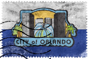 Orlando, Florida, ABD, eski posta pulu bayrağı
