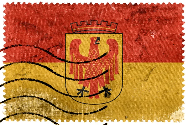 Potsdam, Németország, régi postai bélyeg zászlaja — Stock Fotó