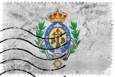 Santa Cruz de Tenerife, İspanya, eski posta pulu bayrağı