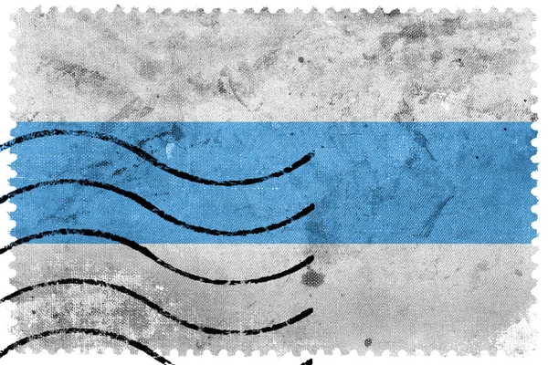 Flagga Tucuman provinsen, Argentina, gamla frimärke — Stockfoto
